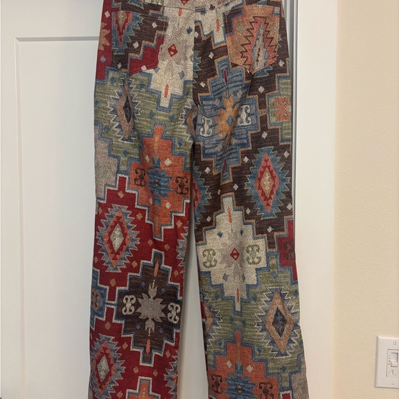 Colorful Pattern Pants - Picture 2 of 2